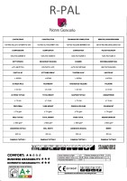 330 R-PAL | Moquette Design - Scheda tecnica